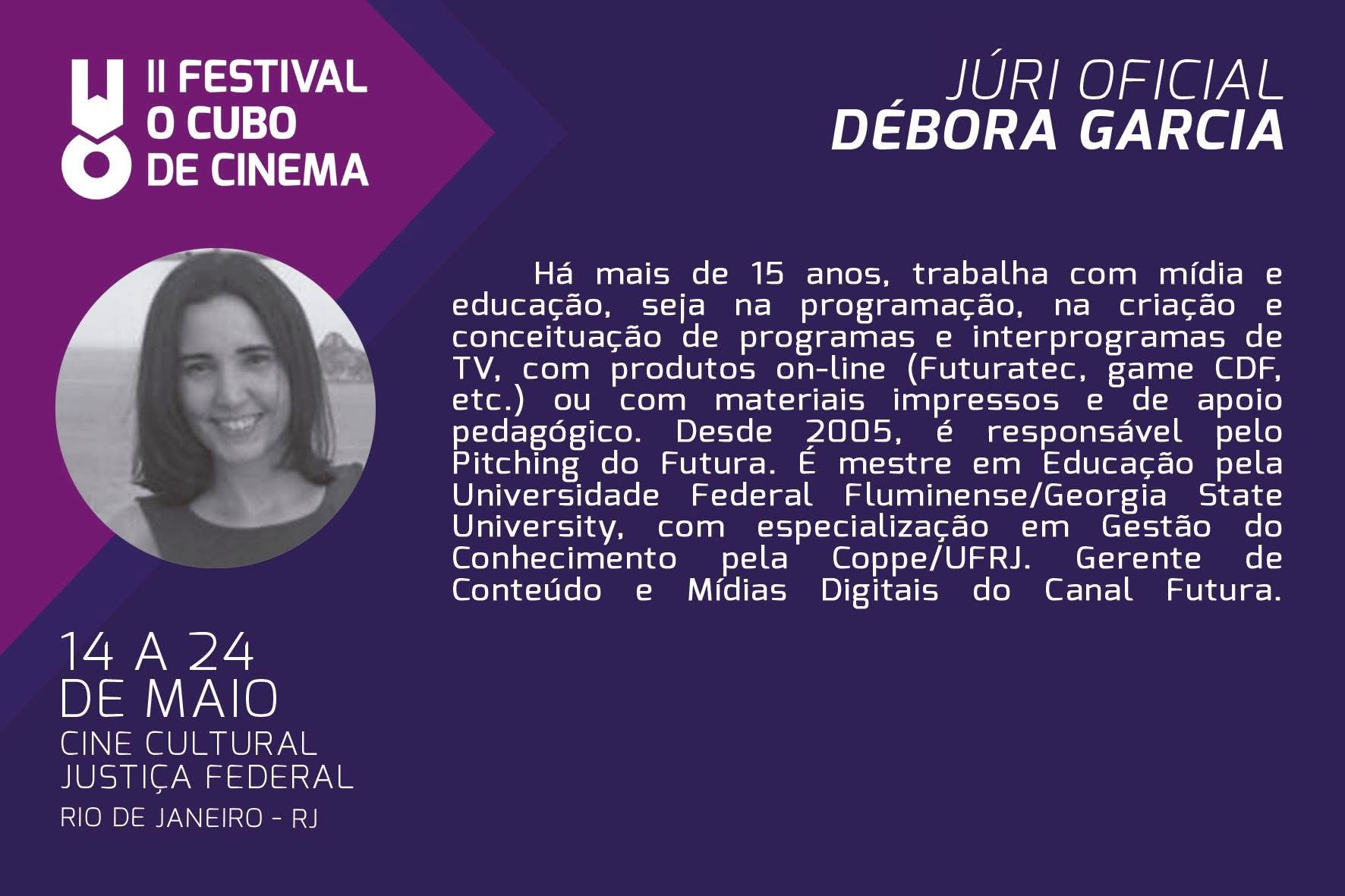 Débora Garcia — Júri Oficial Festival II (2015)