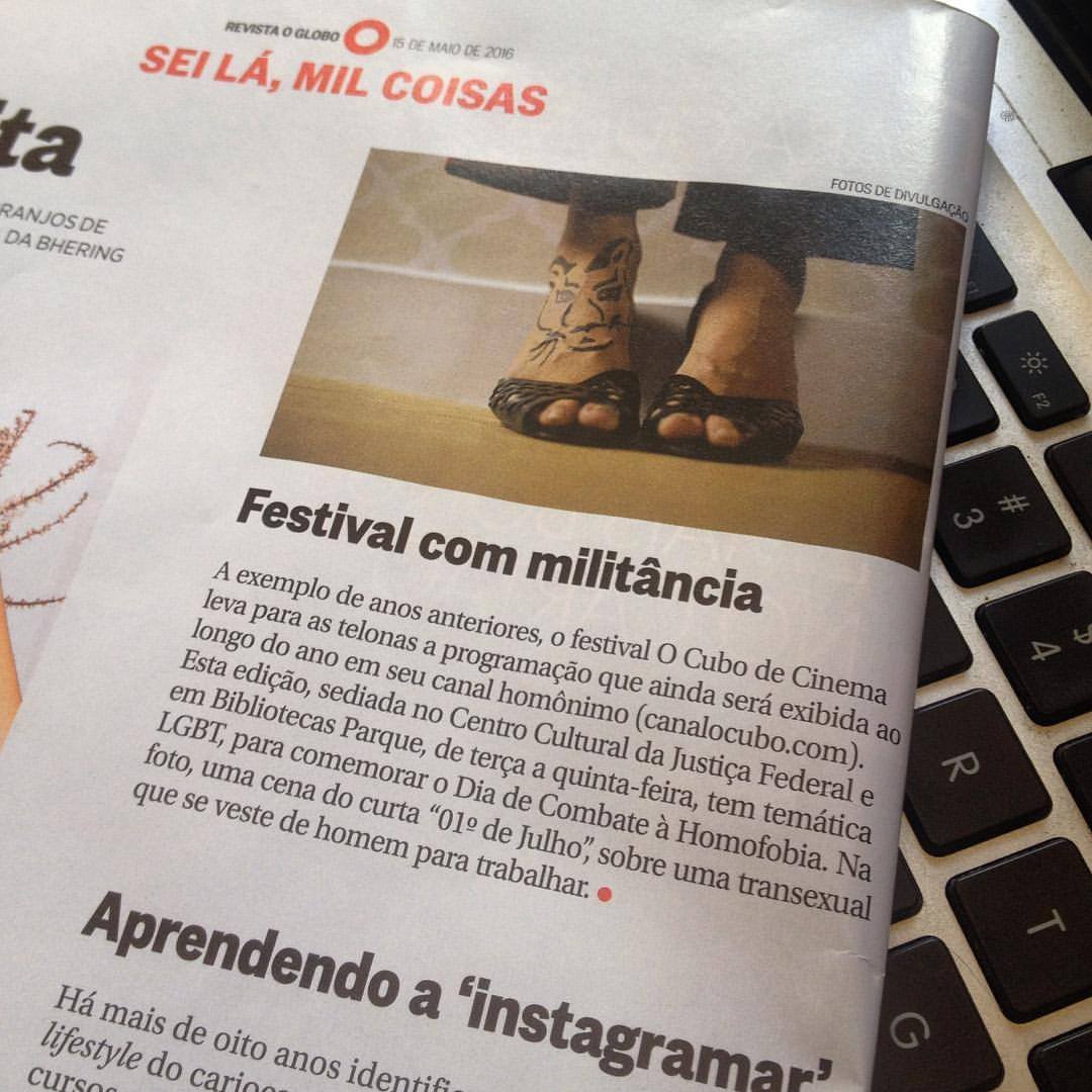 Revista O Globo — Festival com militância