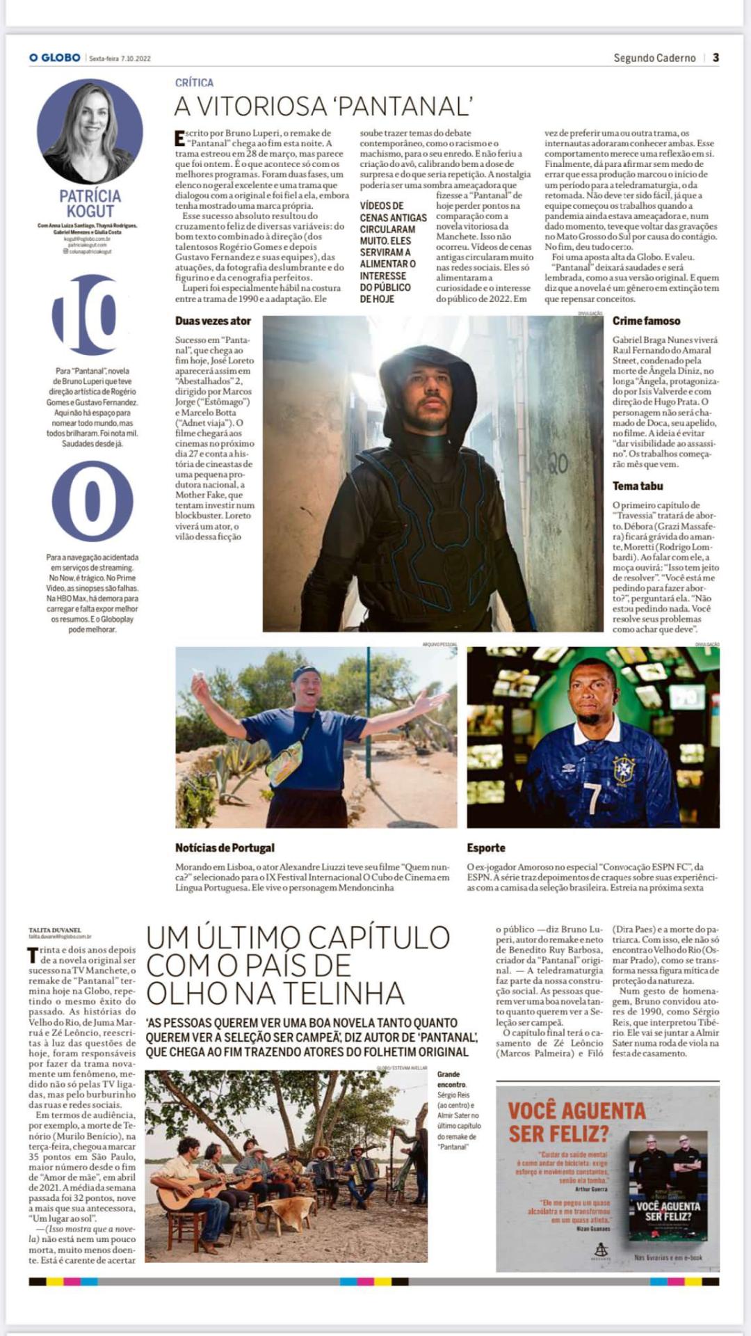 O Globo · Segundo Caderno — Notícias de Portugal — Alexandre Liuzzi no IX Festival O Cubo