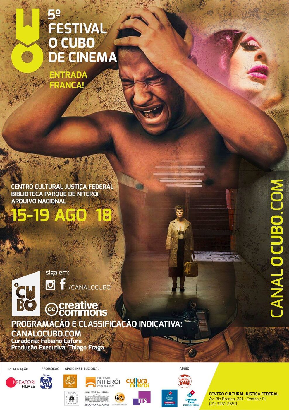 Cartaz V Festival O Cubo — 2018