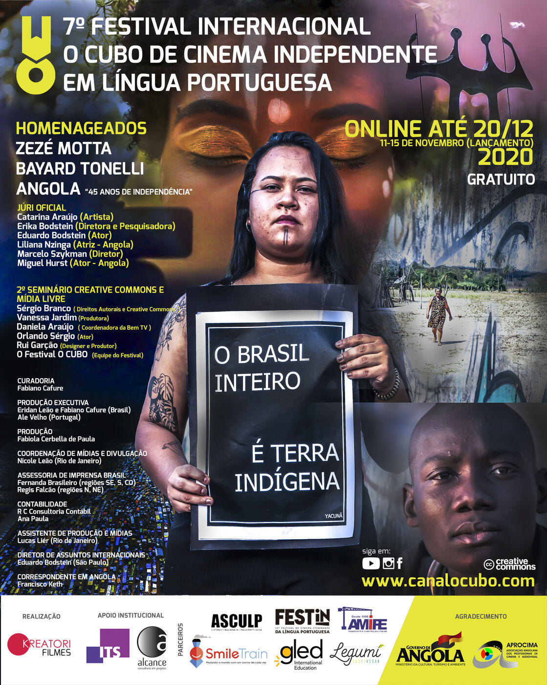 Cartaz VII Festival O Cubo — 2020