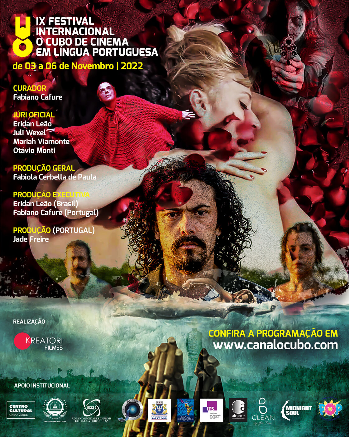 Cartaz IX Festival O Cubo — 2022