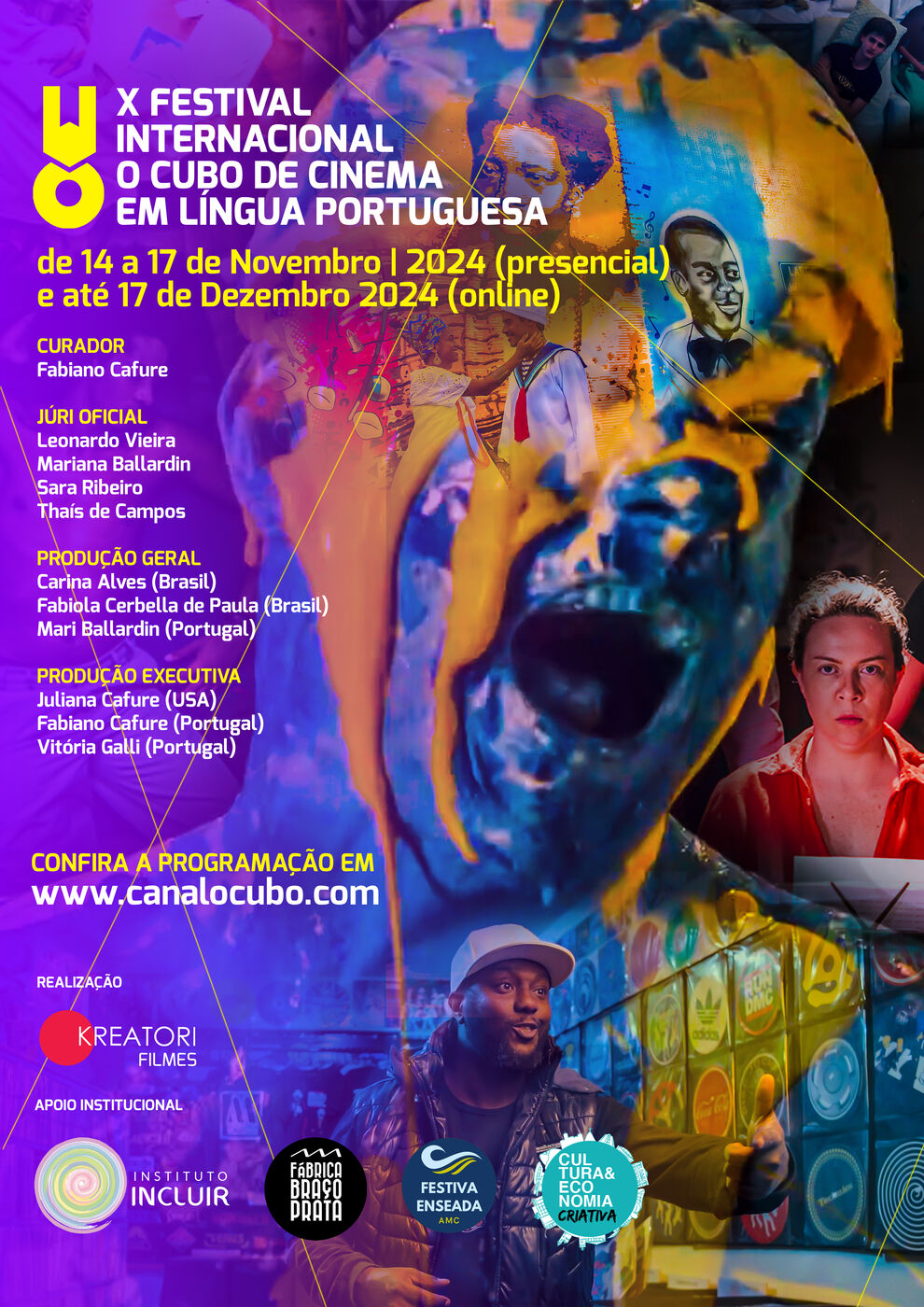 Cartaz X Festival O Cubo — 2024