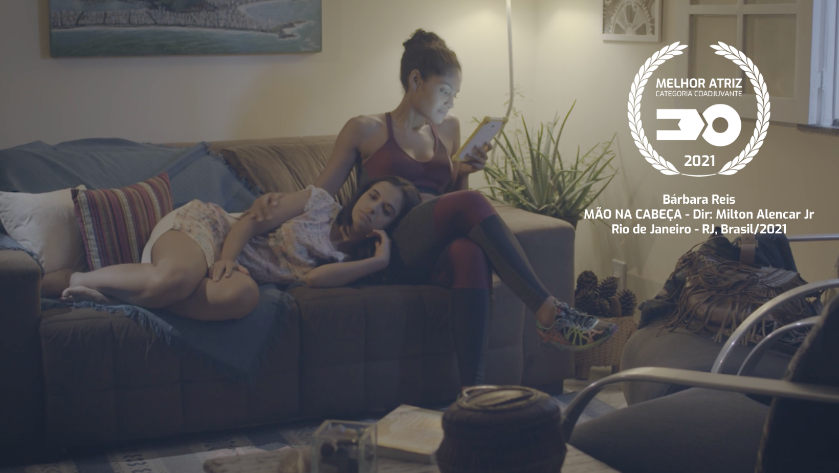 MÃO NA CABEÇA — Melhor Atriz Coadjuvante — Bárbara Reis (Júri Oficial) · Festival VIII 2021