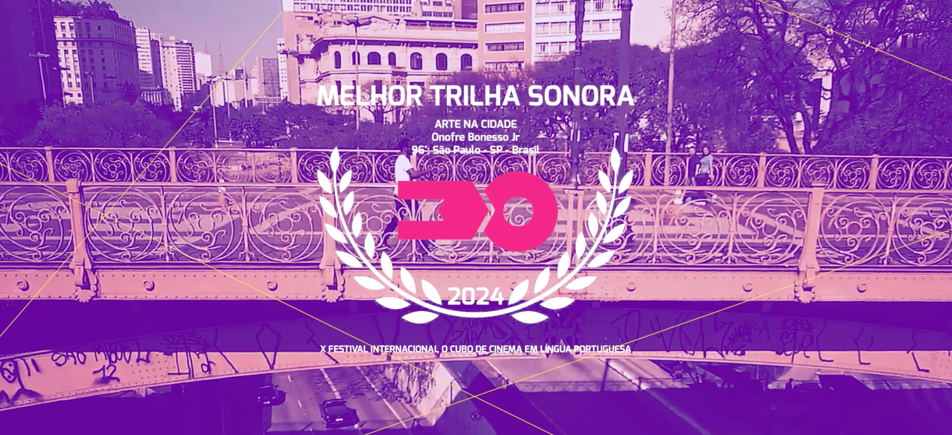 Arte na Cidade — Melhor Trilha Sonora (Júri Oficial) · Festival X 2024