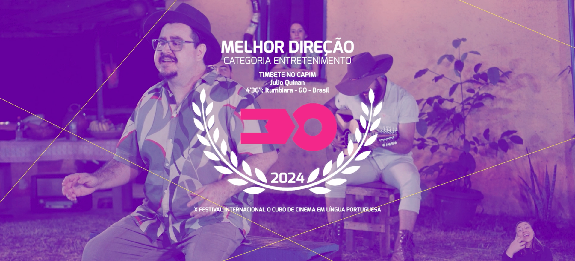 Timbete no Capim — Melhor Direção — Categoria Entretenimento (Júri Oficial) · Festival X 2024