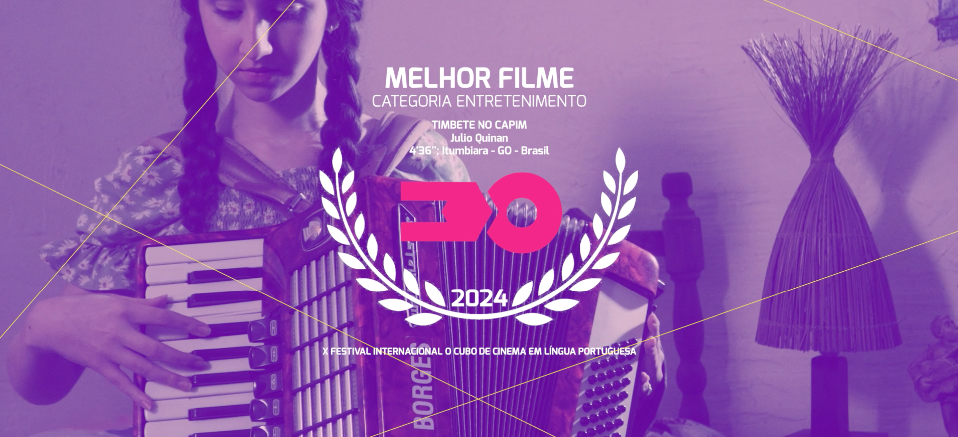 Timbete no Capim — Melhor Filme — Categoria Entretenimento (Júri Oficial) · Festival X 2024